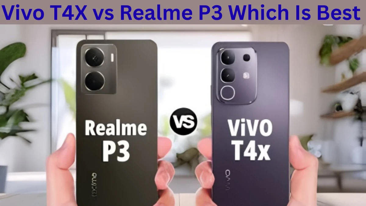 Vivo T4X vs Realme P3